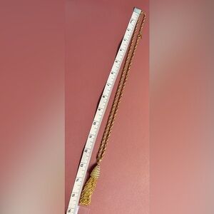 Monet Gold Tassel Necklace